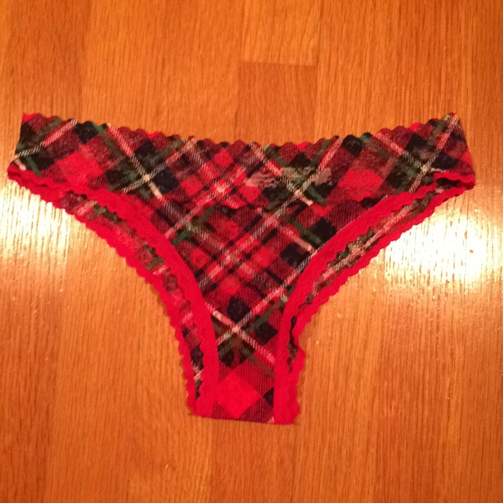 4/$15 SUPER SALE NWOT Tartan Lace Panties